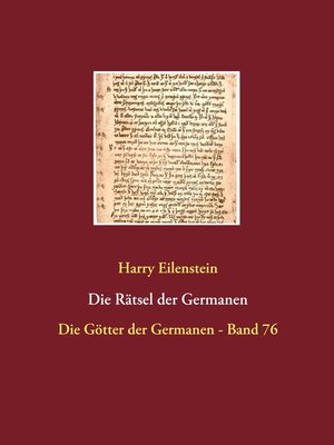 cover image of Die Rätsel der Germanen